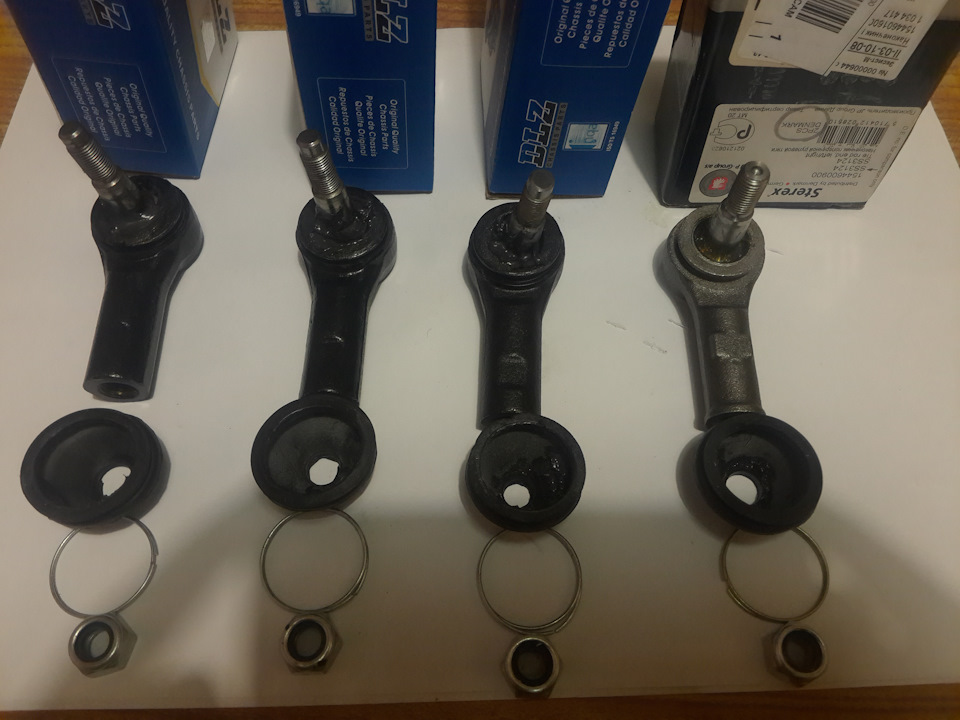 Стойки стабилизатора из наконечников рулевых тяг. — Renault Laguna III ...