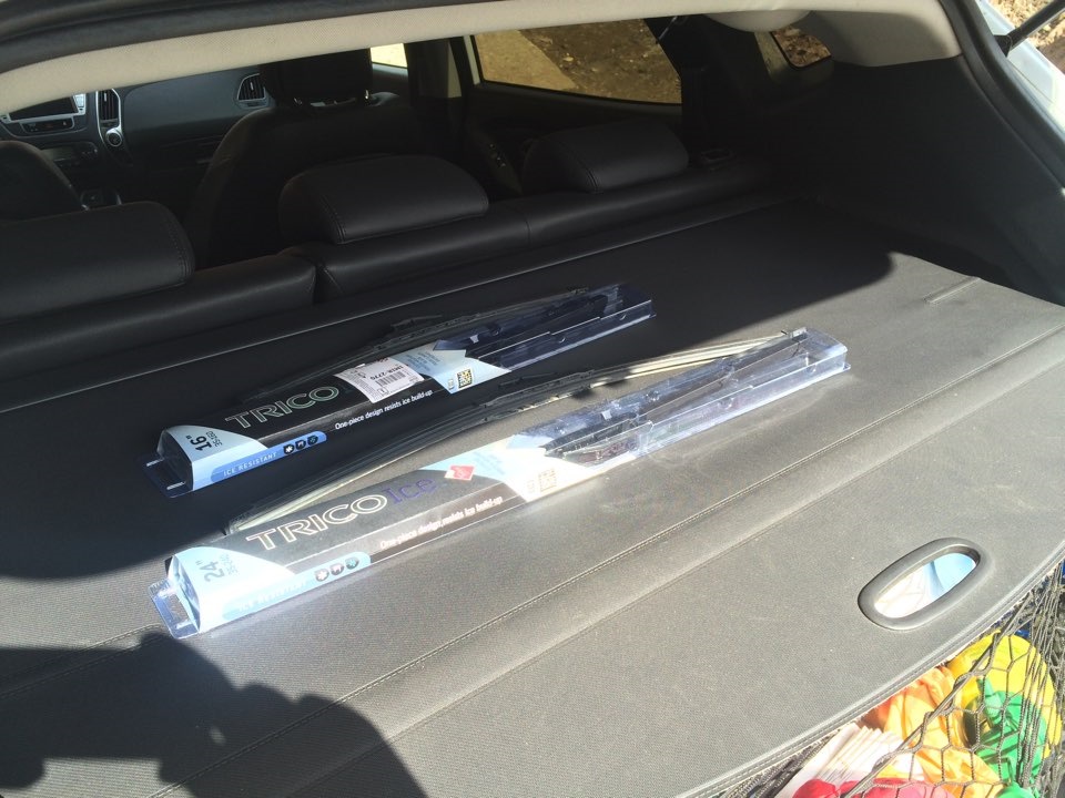 Дворники Trico — Hyundai ix35, 2 л, 2011 года | аксессуары | DRIVE2