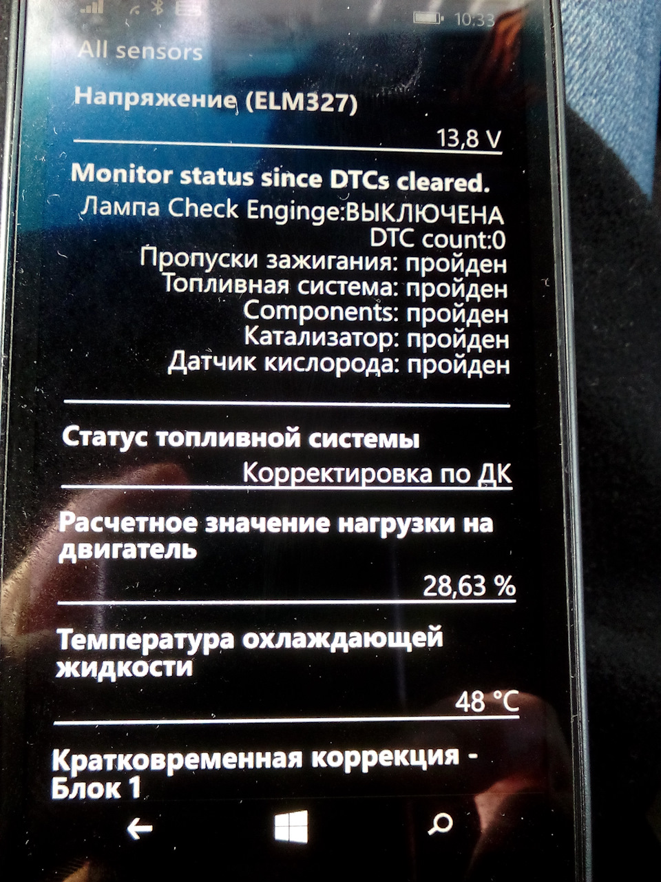 Диагностика авто у кого «Nokia Lumia» Windows Phone 8.1. — Toyota Prius  (20), 1,5 л, 2007 года | электроника | DRIVE2