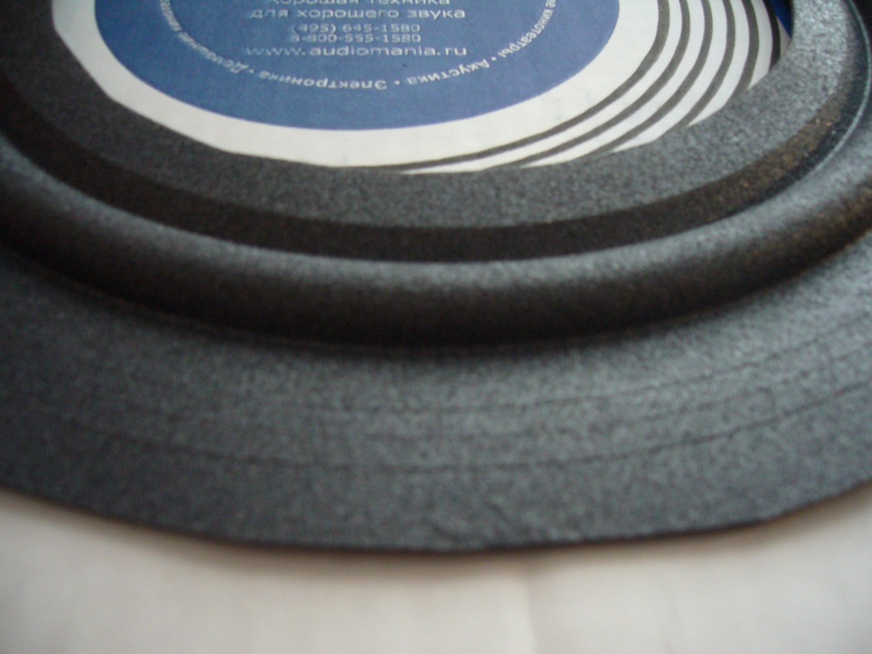 Замена подвеса на динамике домашнего сабвуфера.Часть вторая ...