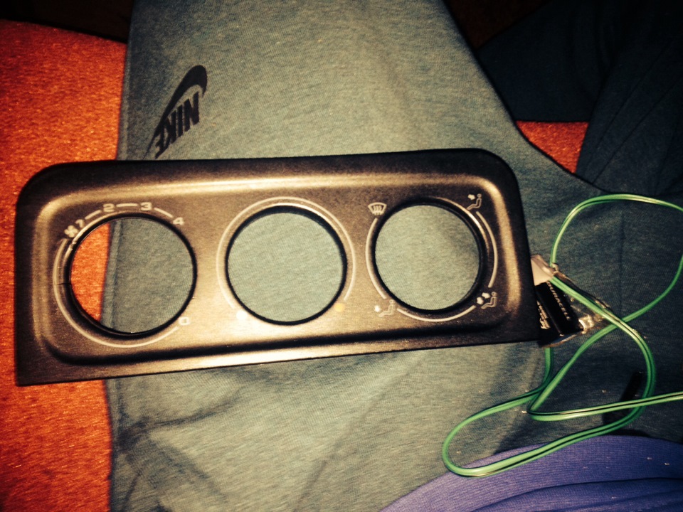 Подсветка регулировки печки — Volkswagen Golf Mk3, 1,6 л, 1995 года ...