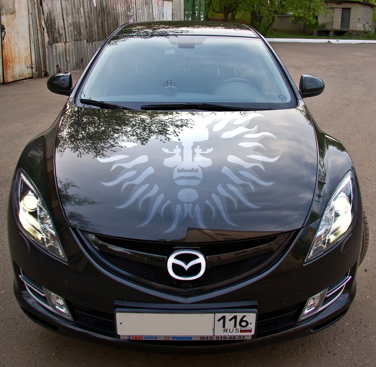 Mazda 6 GH наклейки