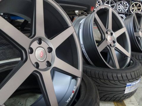 Литые диски INFORGED IFG-3 R19 5*112 разноширокие — Moscow Wheels and ...