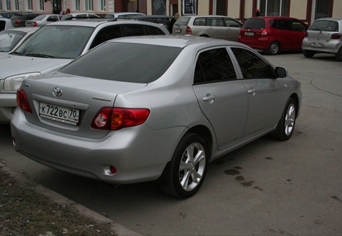 Toning - Toyota Corolla 16 L 2007