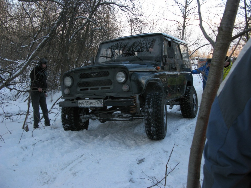 Январский Гром 2013 — "а теперь тапку в пол и со второй прыгай" — УАЗ ...