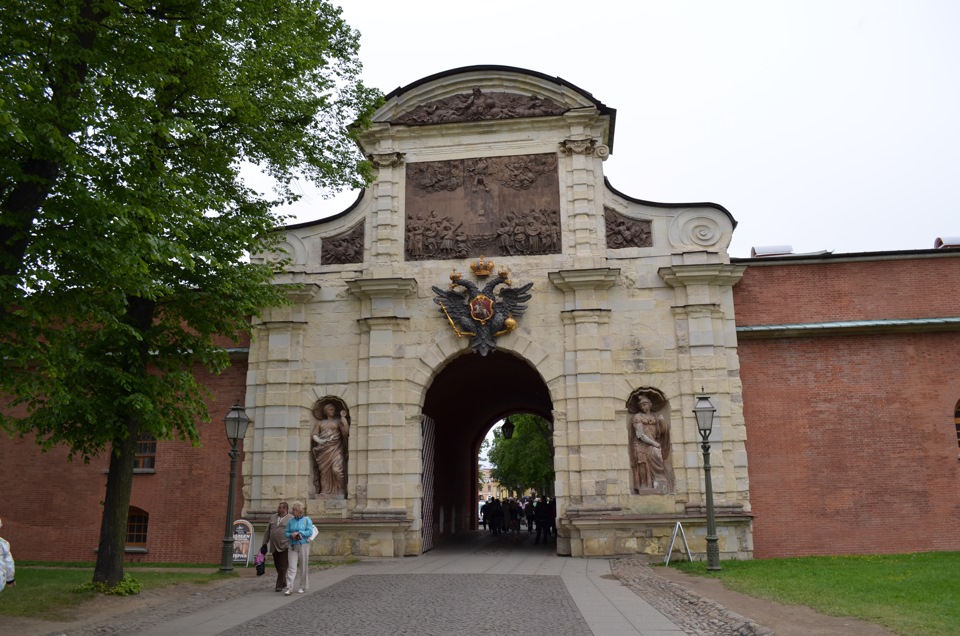 Петровская крепость в санкт петербурге