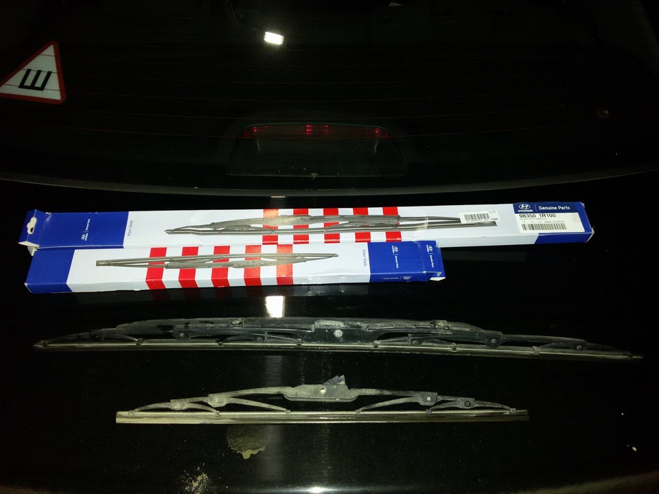 Жизнь в формате UltraHD. Новые дворники — KIA Rio (3G), 1,4 л, 2013 ...