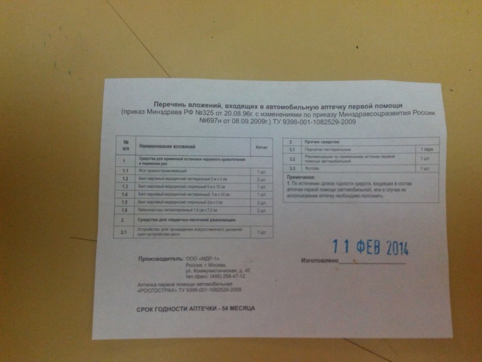 Приказ 1331н. Аптечка автомобильная перечень вложений. Перечень вложений входящих в аптечку автомобильную. Перечень вложений входящих в аптечку первой помощи автомобильную. Перечень вложений в автомобильную аптечку 2020.