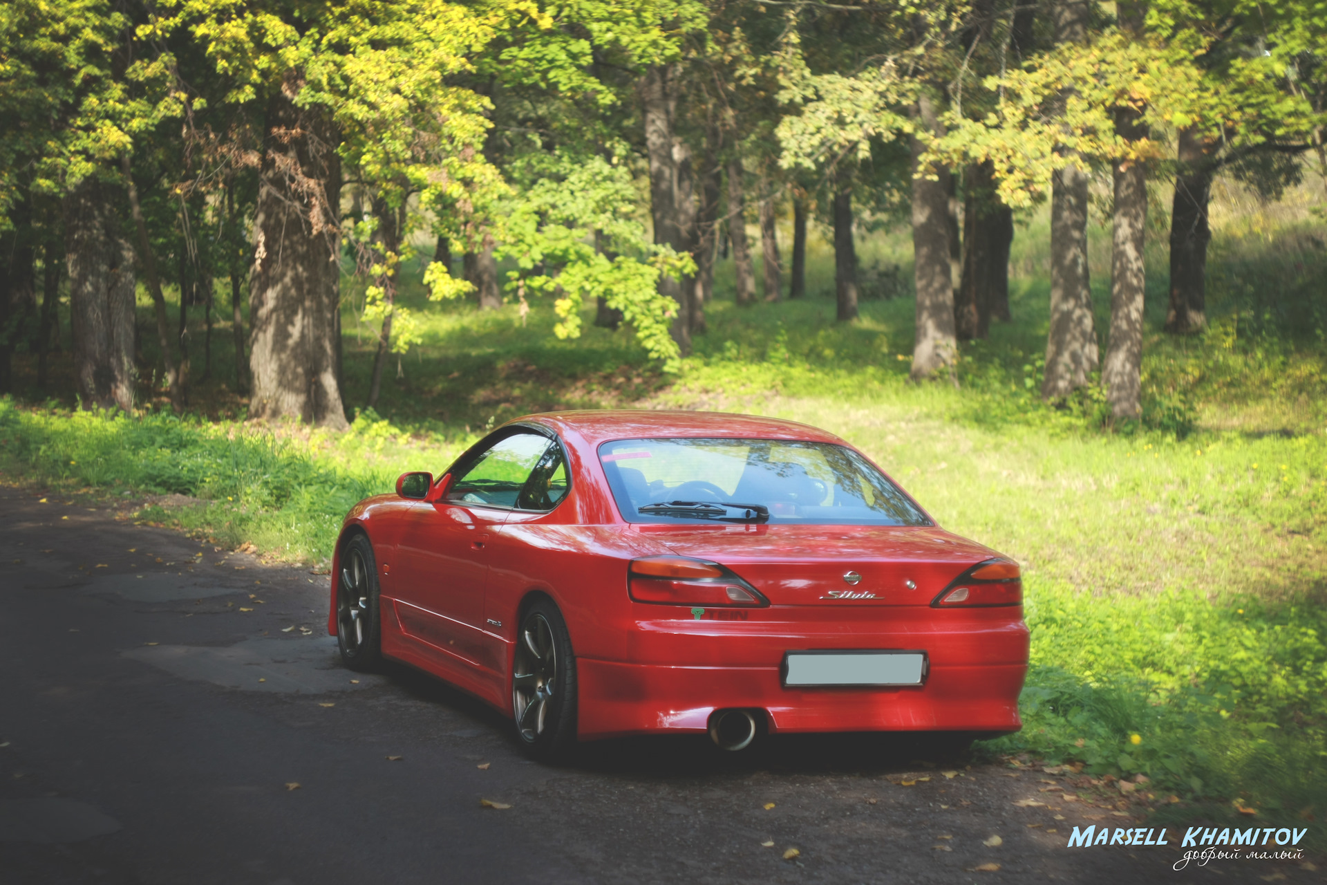 nissan silvia красный