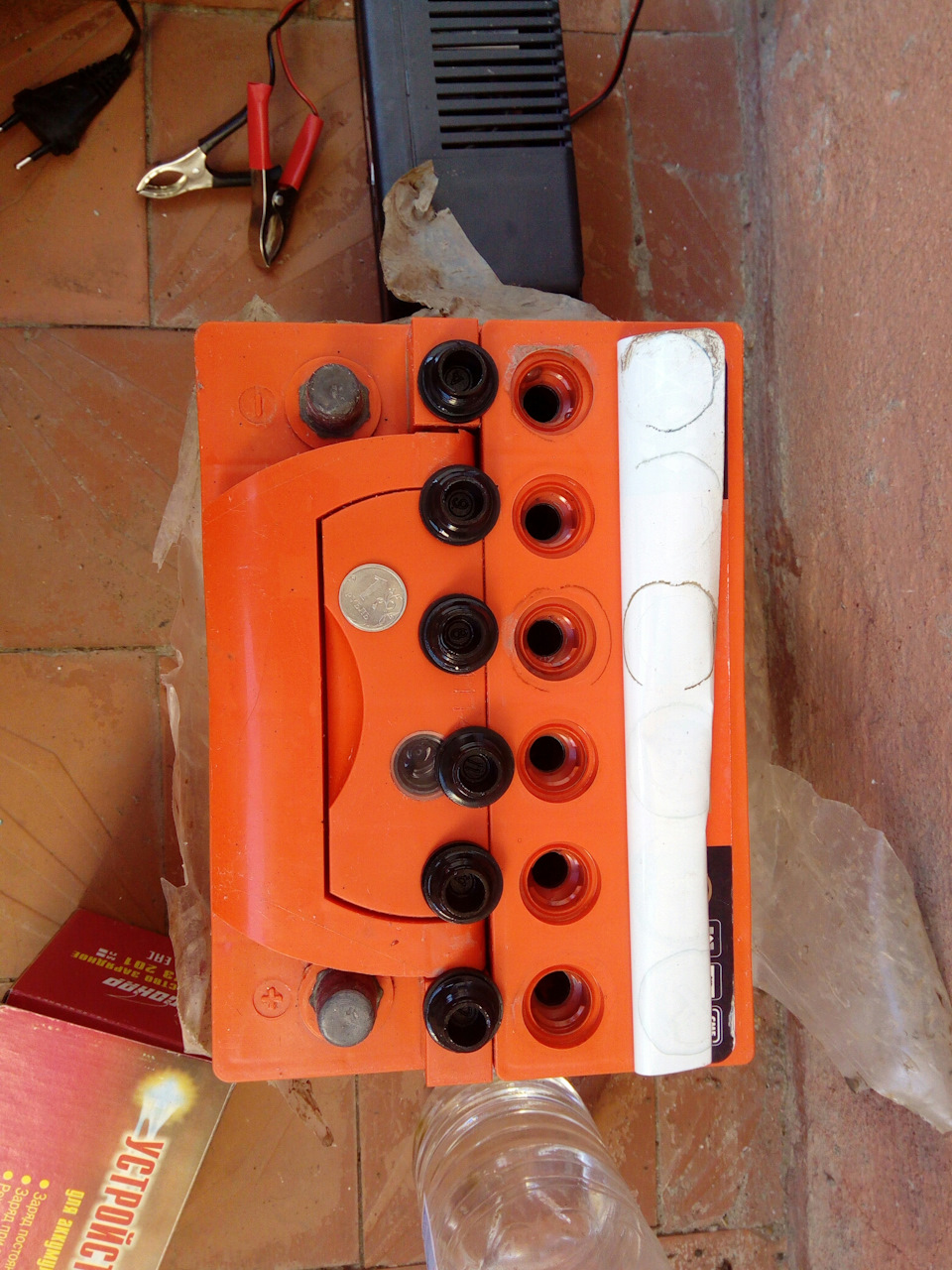 Зарядка акб Зверь) — KIA Spectra, 1,6 л., 2006 года | плановое ТО | DRIVE2