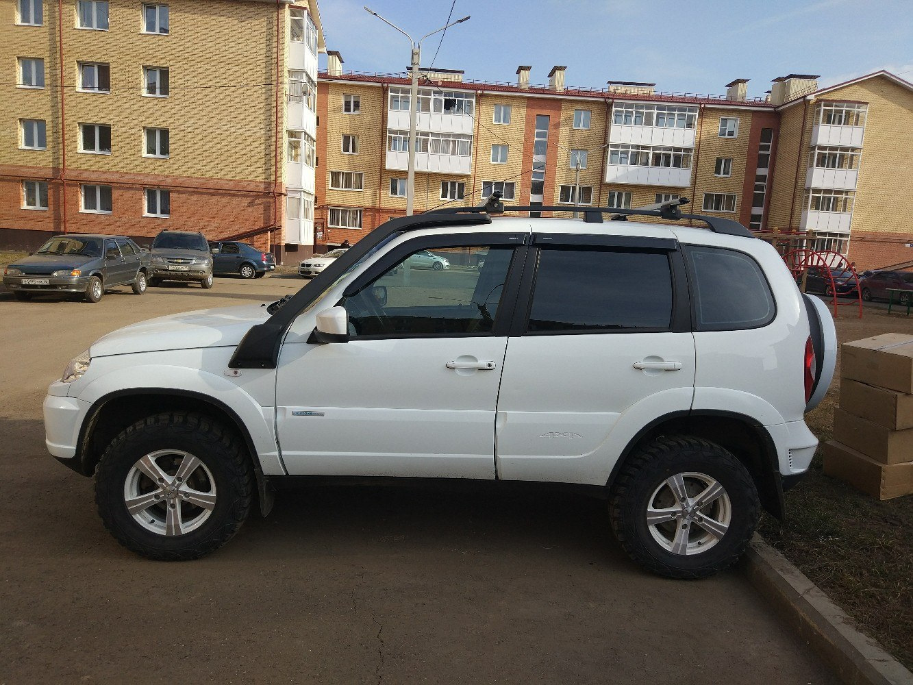 Marshal KL71 215/75 R15 и X'Trike X-121 — Chevrolet Niva, 1,7 л, 2014 ...