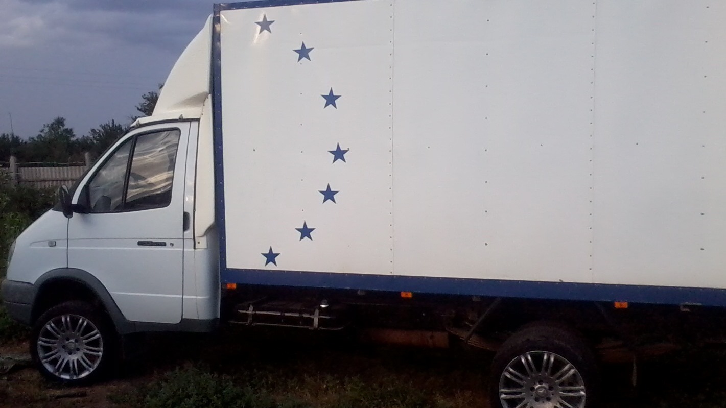 Газель на литых дисках фото ГАЗ Газель 2.4 бензиновый 2004 FILLY** на DRIVE2