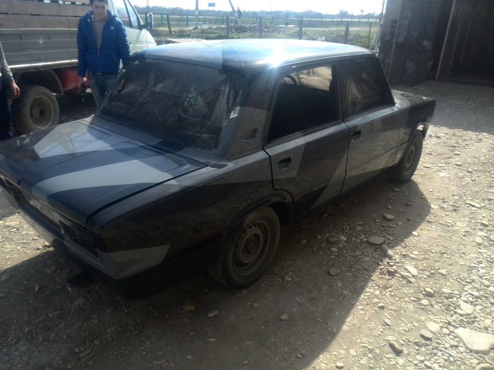 Авто цвет городской камуфляж
