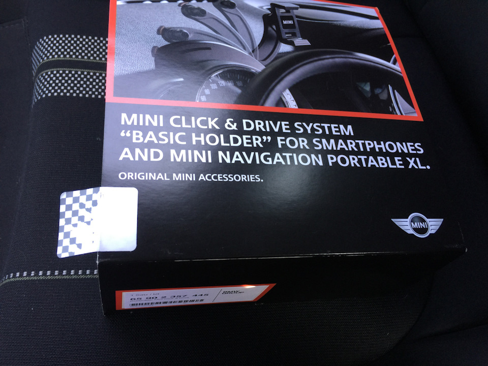Держатель для телефона — MINI Cooper S John Cooper Works, 2 л, 2015 ...