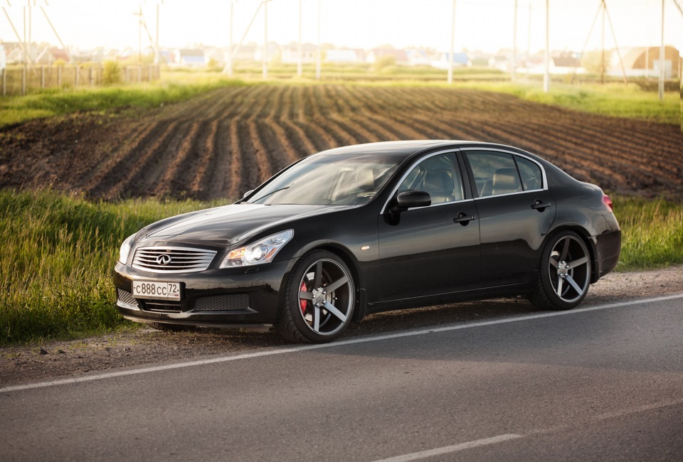 Infiniti g37 sedan Vossen