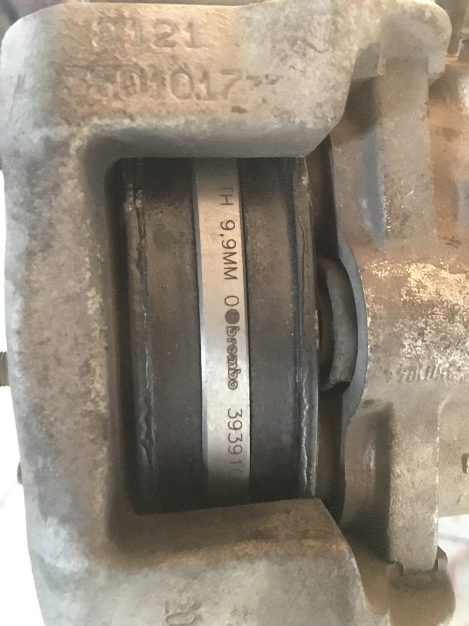 Заменил тормозные диски на brembo и колодки на trw — Chevrolet Niva GLX ...