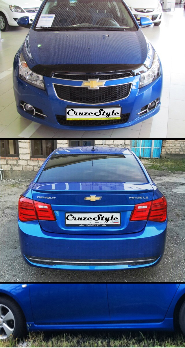 Chevrolet Cruze сзади 2009