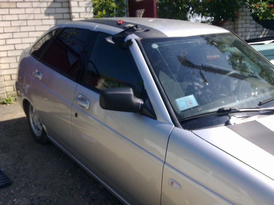 Carbon в массы. — Lada Приора хэтчбек, 1,6 л, 2009 года | тюнинг | DRIVE2