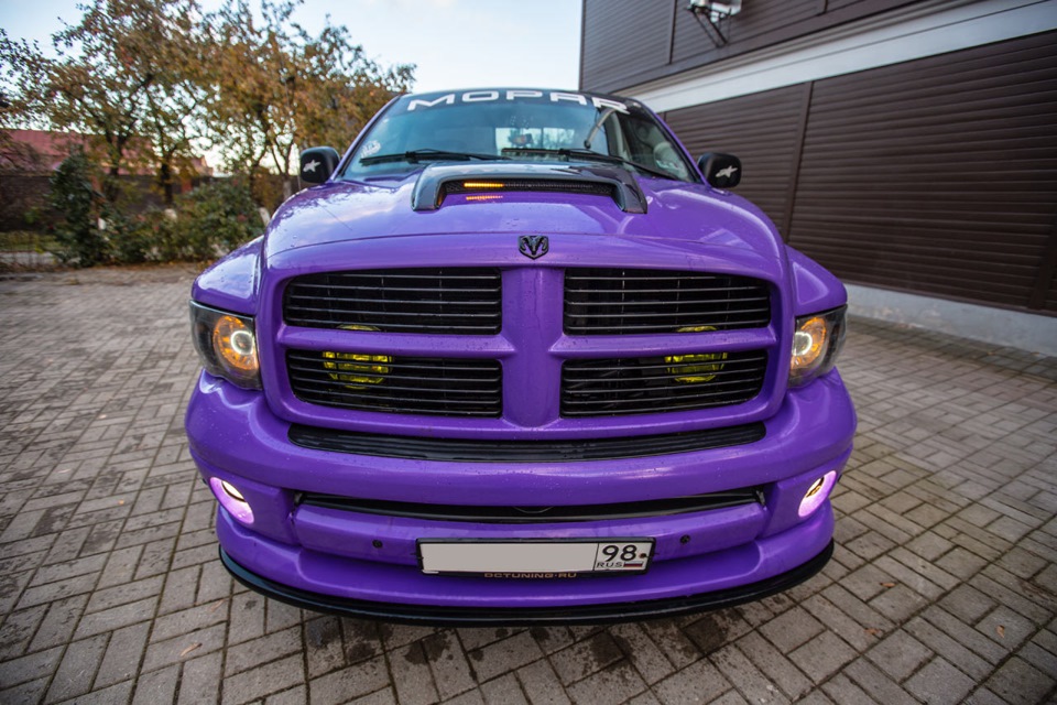 Pink dodge Ram