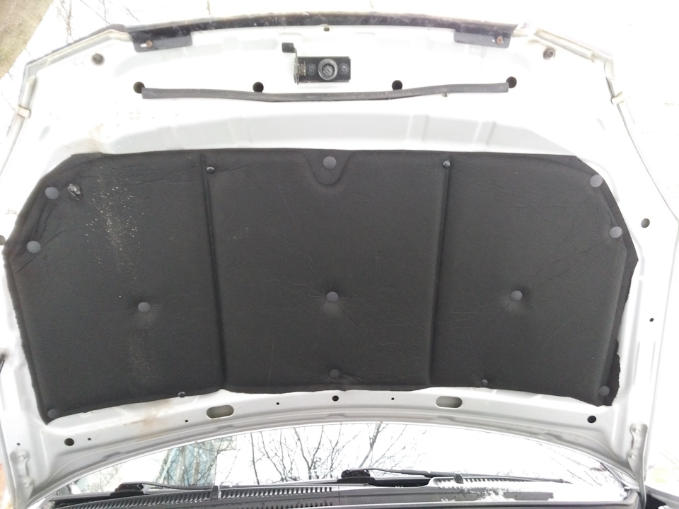 Stp heatshield 2в1 — шумоизоляция капота и утеплитель двигателя — KIA ...