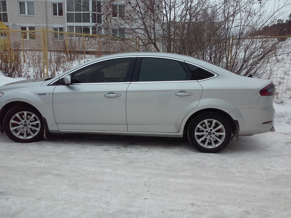 Тонировка инфинити 10% — Ford Mondeo IV, 2 л, 2011 года | другое | DRIVE2