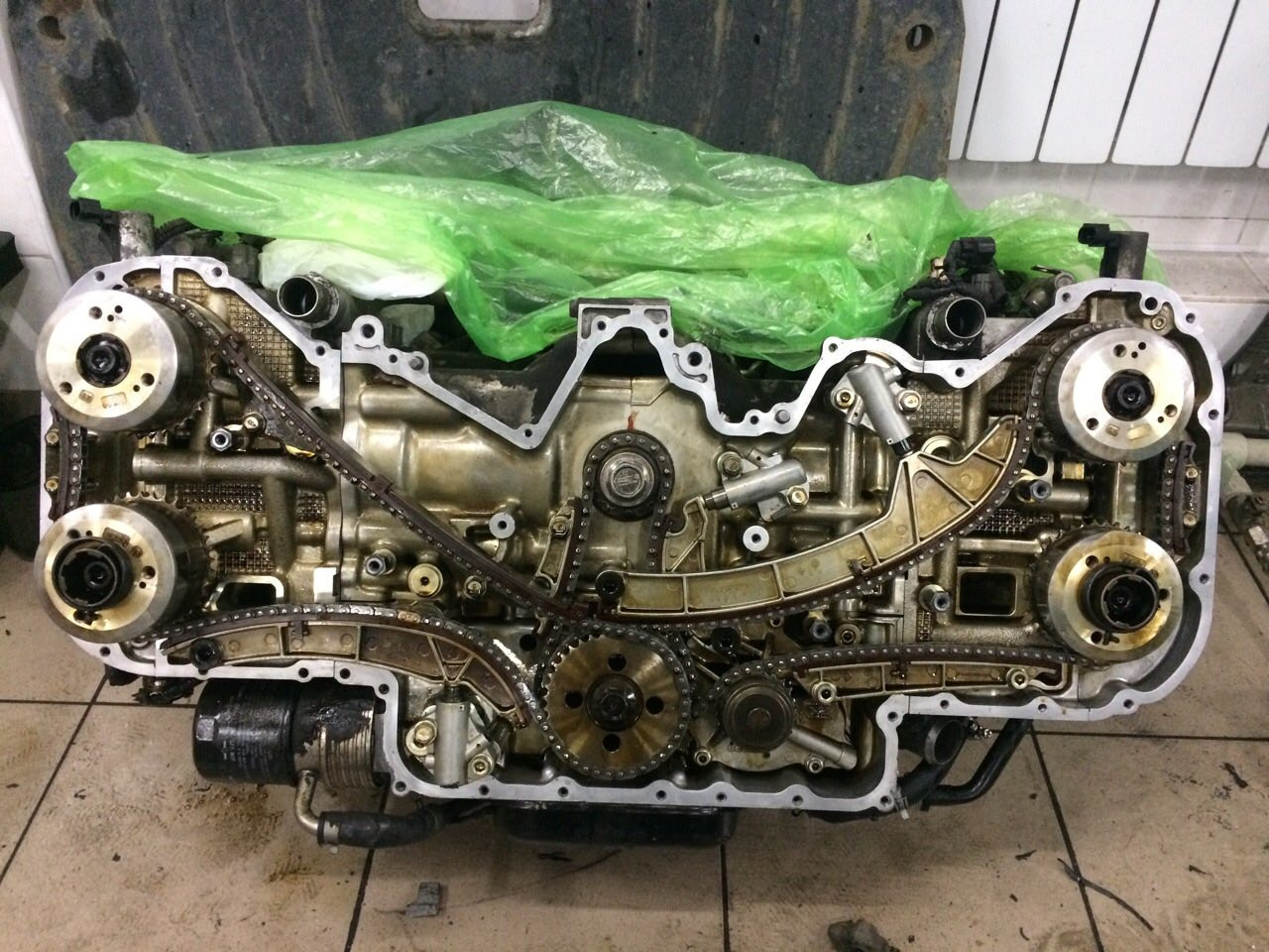 Двигатель субару 3