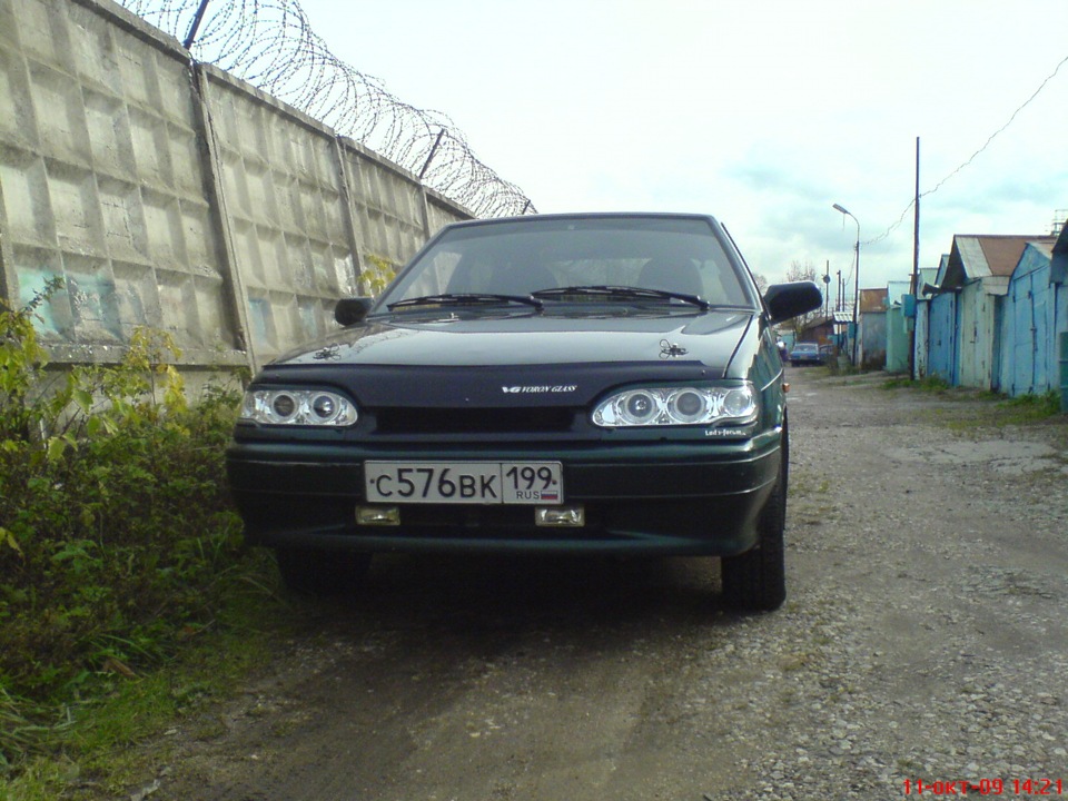 Линзованные фары стрит шторм — LADA 2114, 1,5 л., 2003 года | тюнинг ...