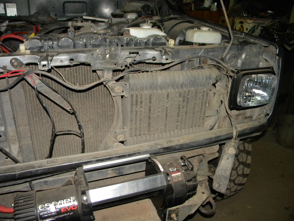 Установка задней лебеды на Дайхатсу Рокки… — Daihatsu Rocky (2G), 2,5 л ...