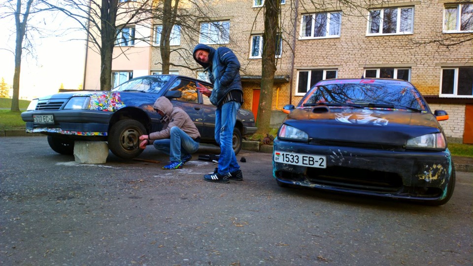 Ставлю на ноги (разборка, сборка и установка шруса, рычага, рулевого ...