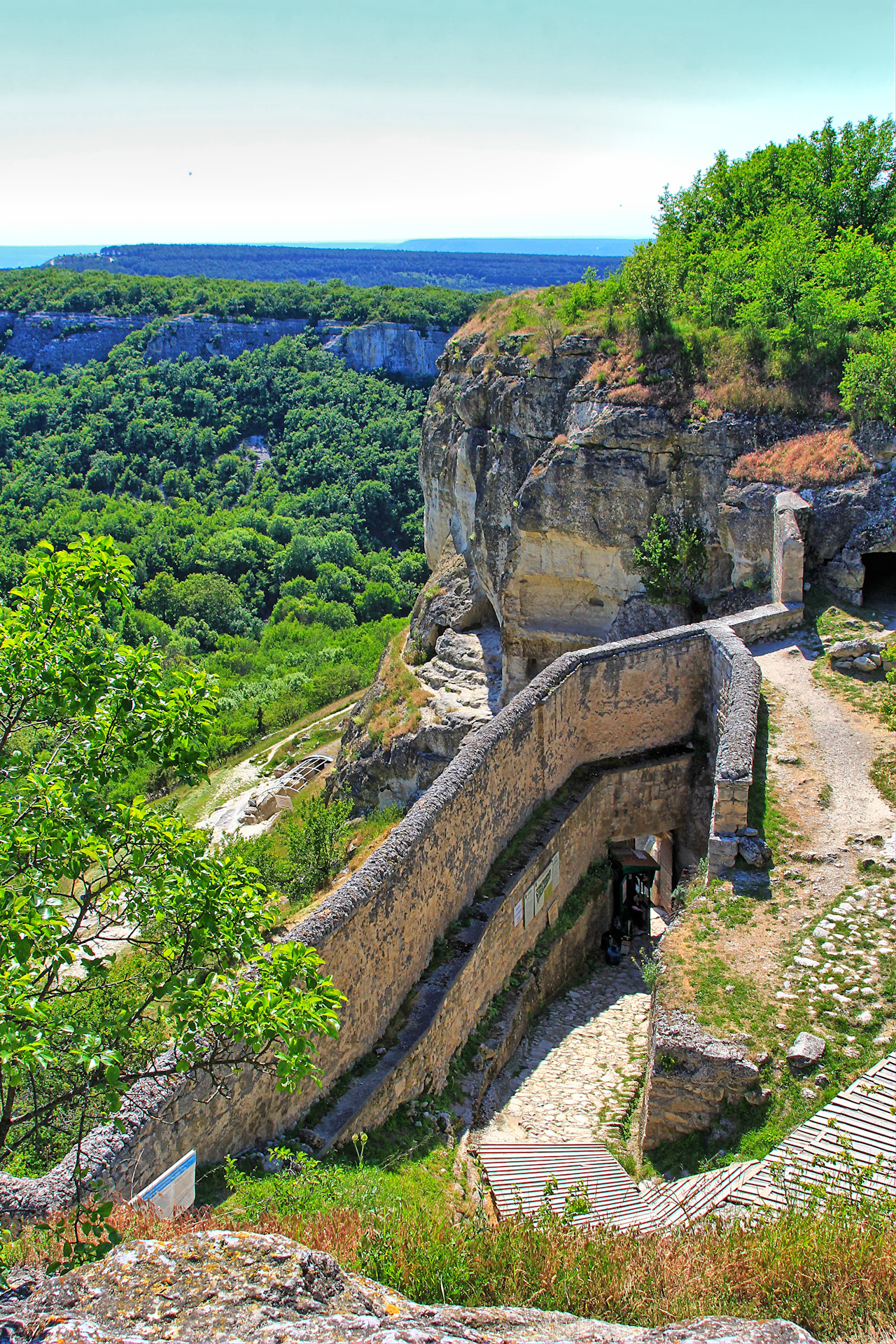 гора чуфут кале в крыму