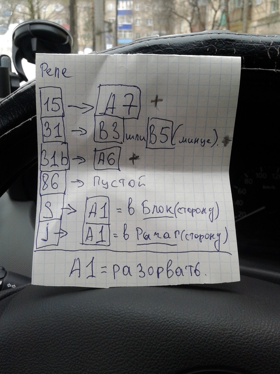 Регулировка Паузы стеклоочистителя 54.3777 — Renault Sandero 1G, 1,4 л ...