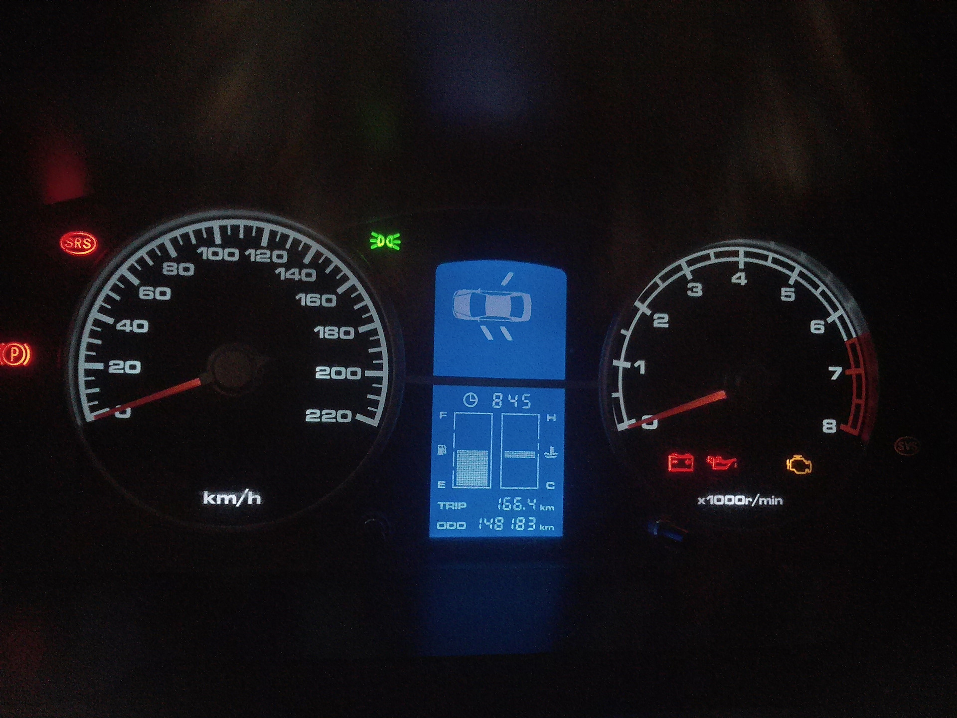 лифан солано температура двигателя