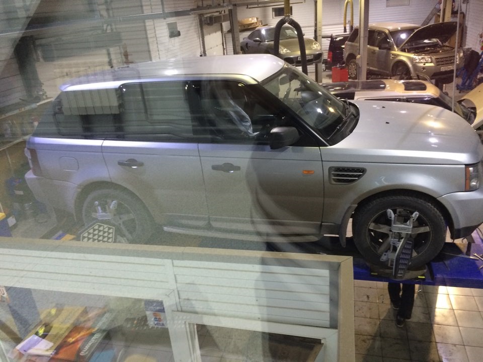 Поездка на автосервис в Красноярск) — Land Rover Range Rover Sport (1G ...