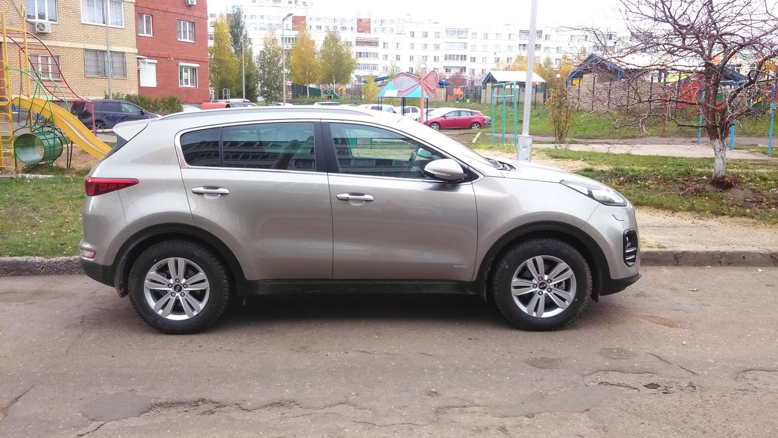 Sportage 4 шины