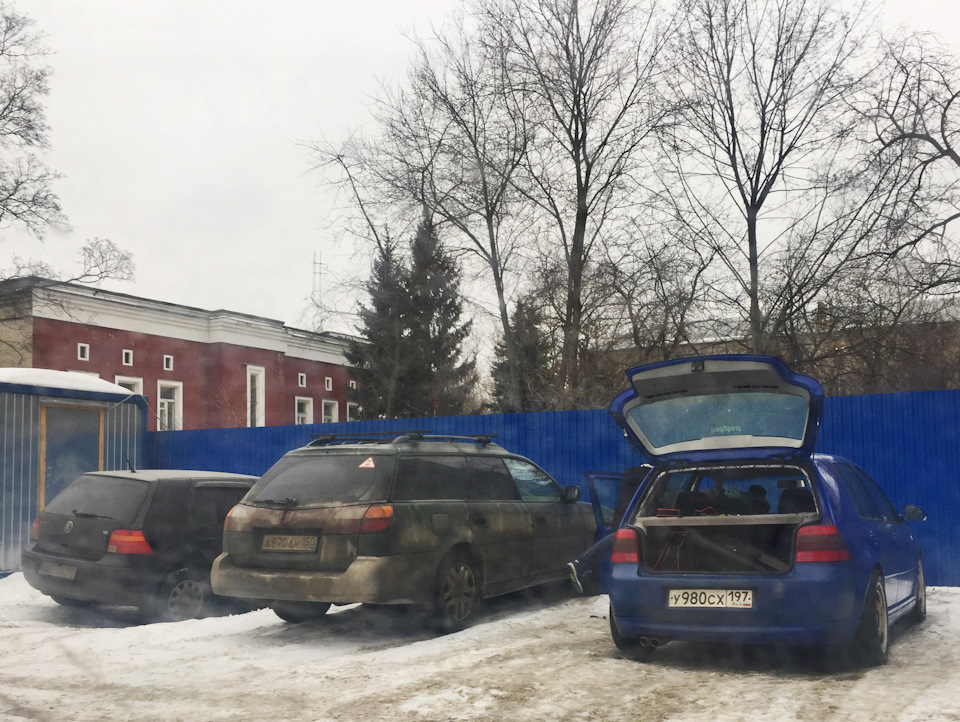 гольф Димы, самурай, который испортил фотографию, Гульф — Volkswagen Golf Mk4