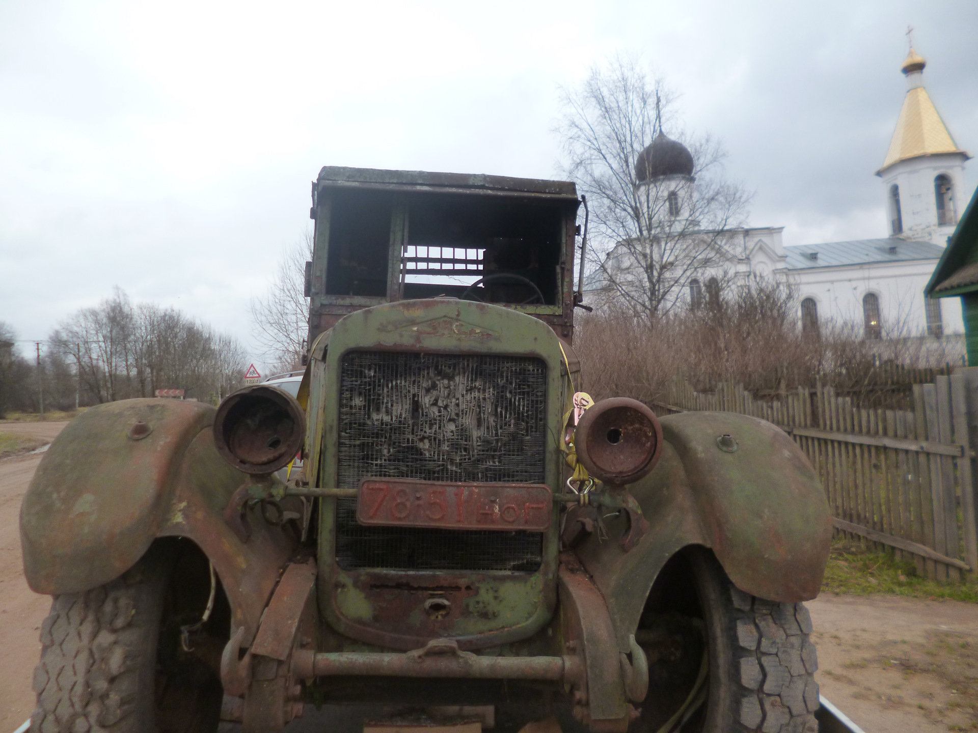 Редкая находка: довоенный ЗИС-5 