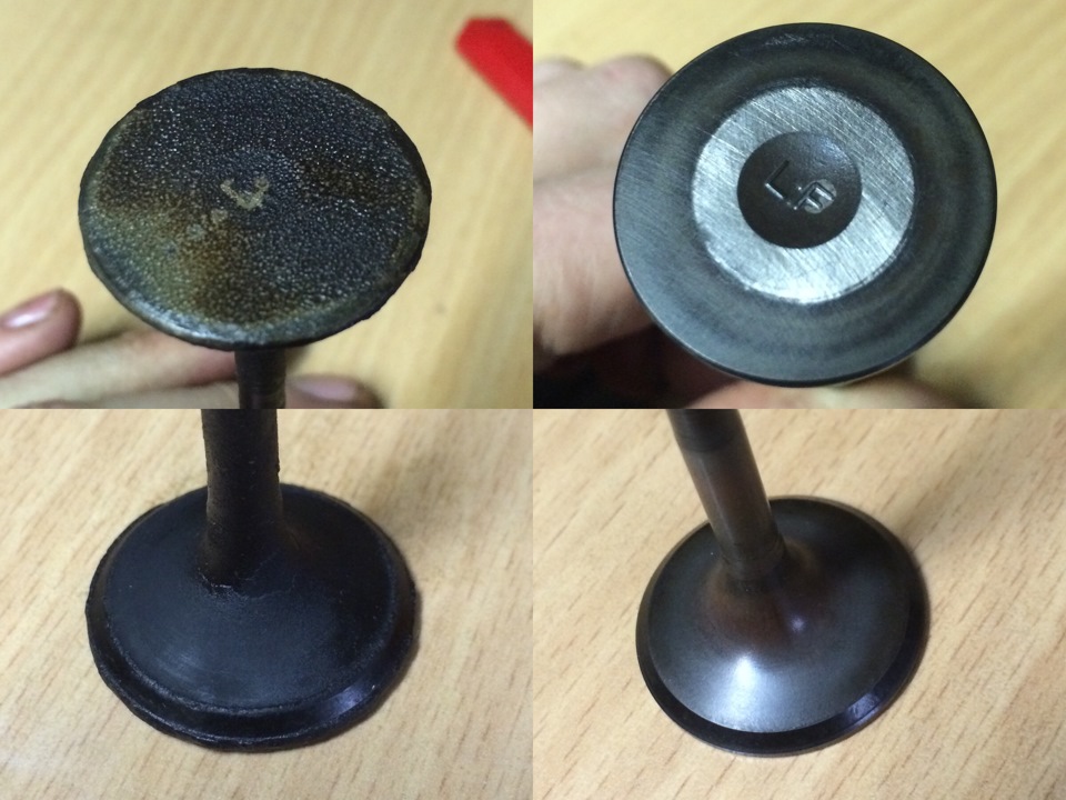 Замена поршневых колец мазда3 lf часть 4 — доработка головки блока ...