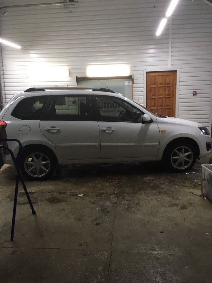легкая тонировочка — Lada Калина 2 универсал, 1,6 л, 2014 года ...