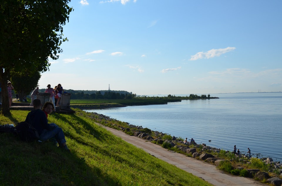 Пляж петергоф фото