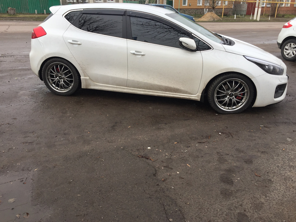 Диски — KIA Ceed GT, 1,6 л, 2015 года | колёсные диски | DRIVE2