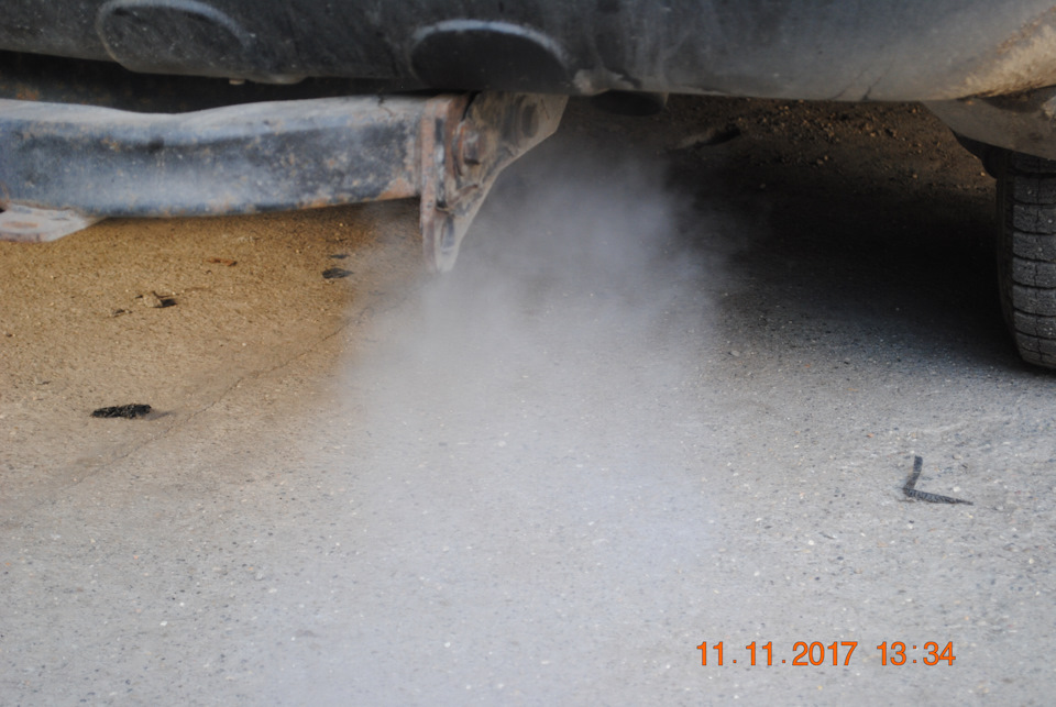 прогорела прокладка под головкой — Great Wall Hover, 2,4 л, 2013 года ...