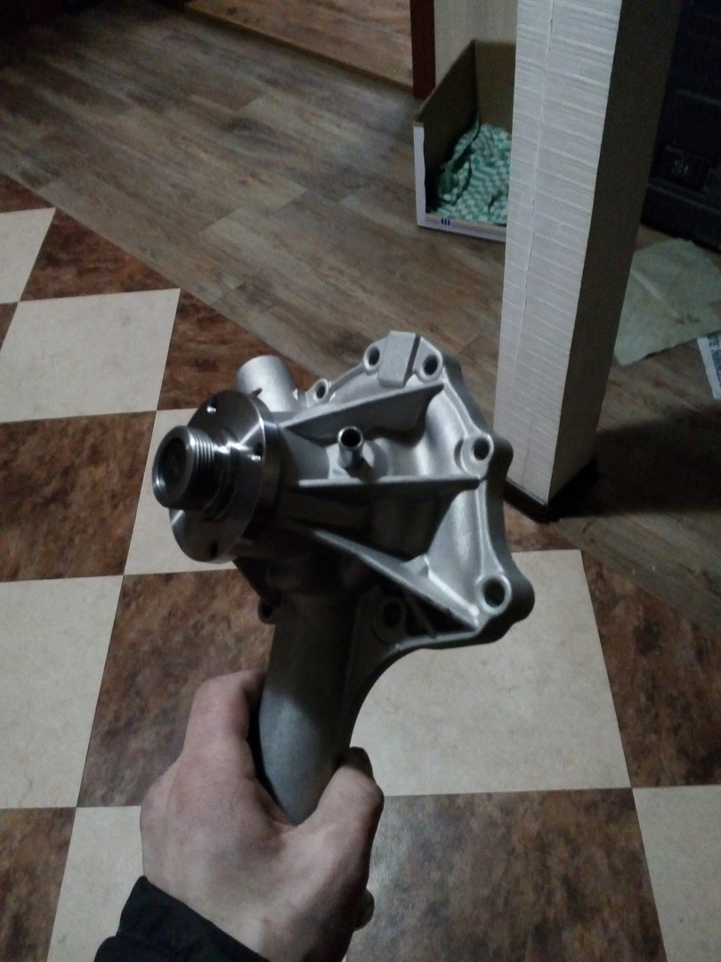 Замена навесного ремня, помпы — Mercedes-Benz C-class (W202), 1,8 л ...