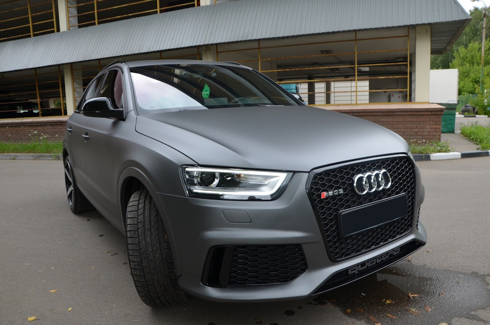 Audi q5 черный дым