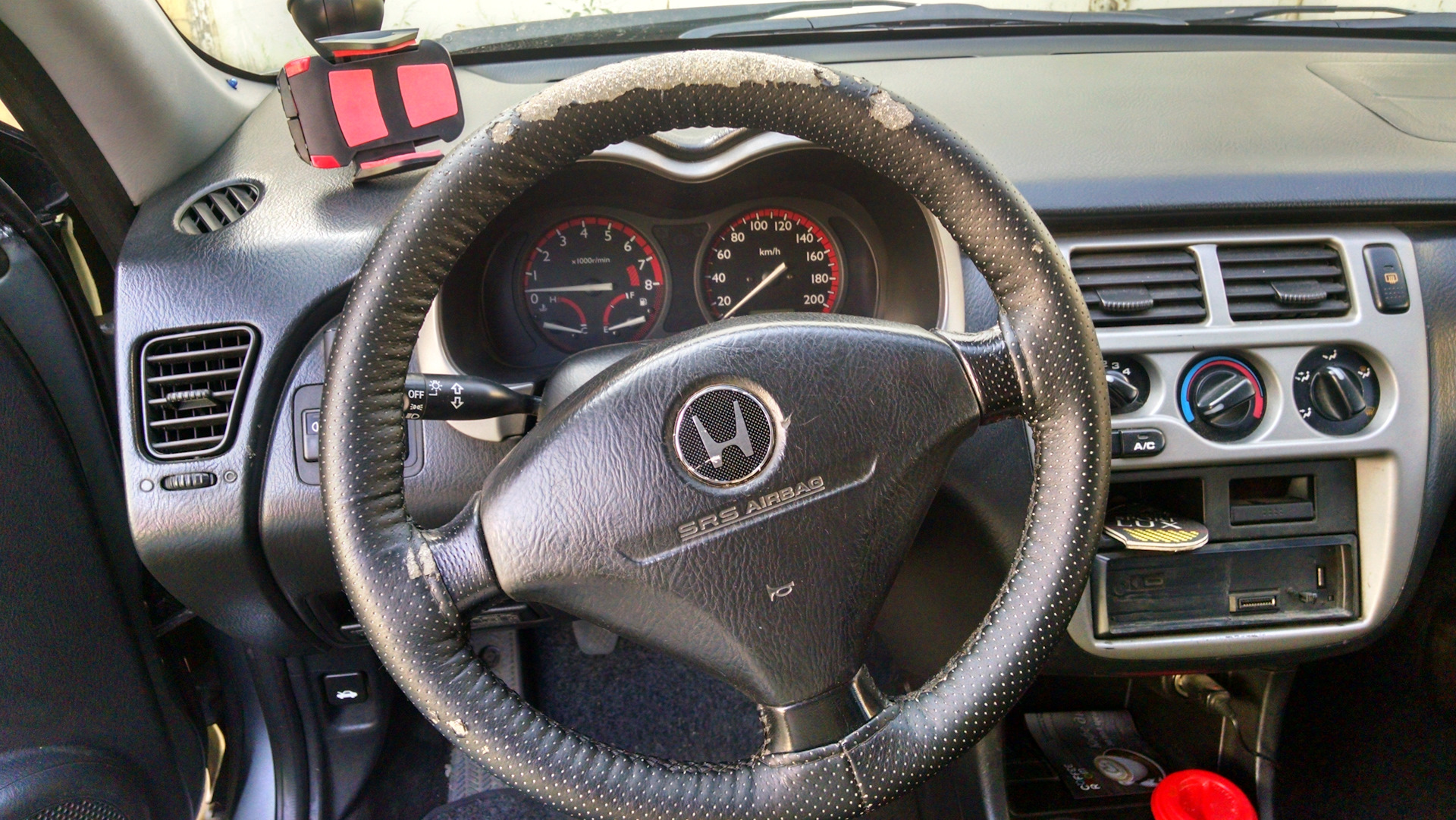 Снял оплетку руля с Али… — Honda HR-V (1G), 1,6 л, 2004 года ...