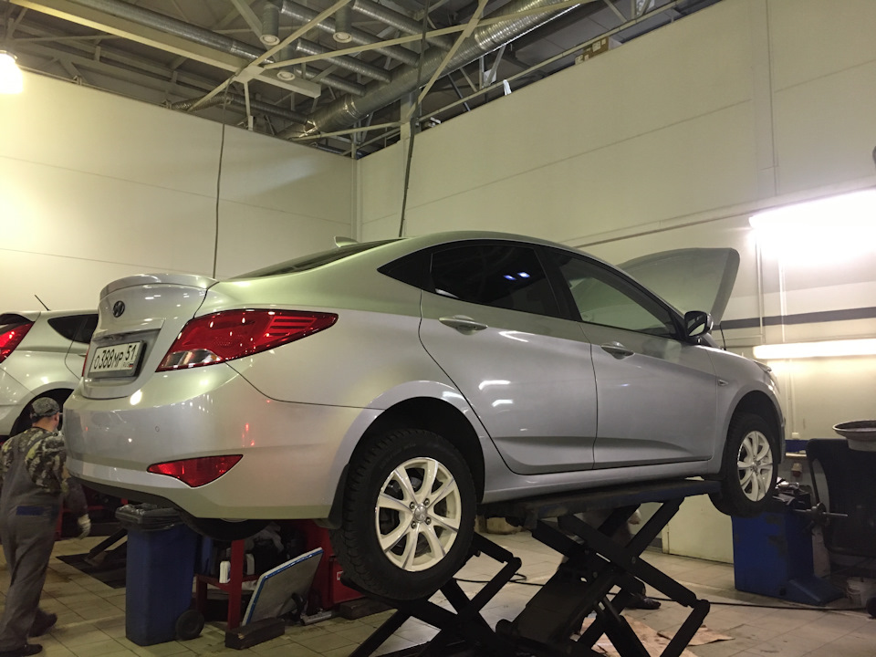 94. Прохождение ТО-2 Hyundai Solaris (2 года или 30000 км.) — Hyundai ...