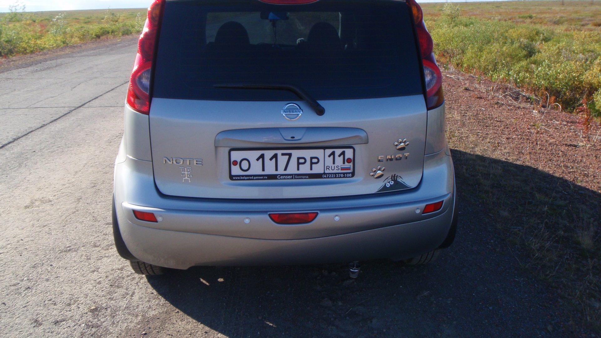 Nissan Note (1G) 1.4 бензиновый 2011 | Luxury Argentum Mobile на DRIVE2