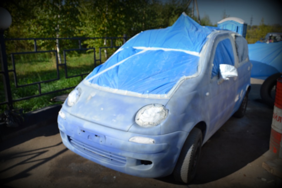крыша готова, продолжение… — Citroen C1 (1G)