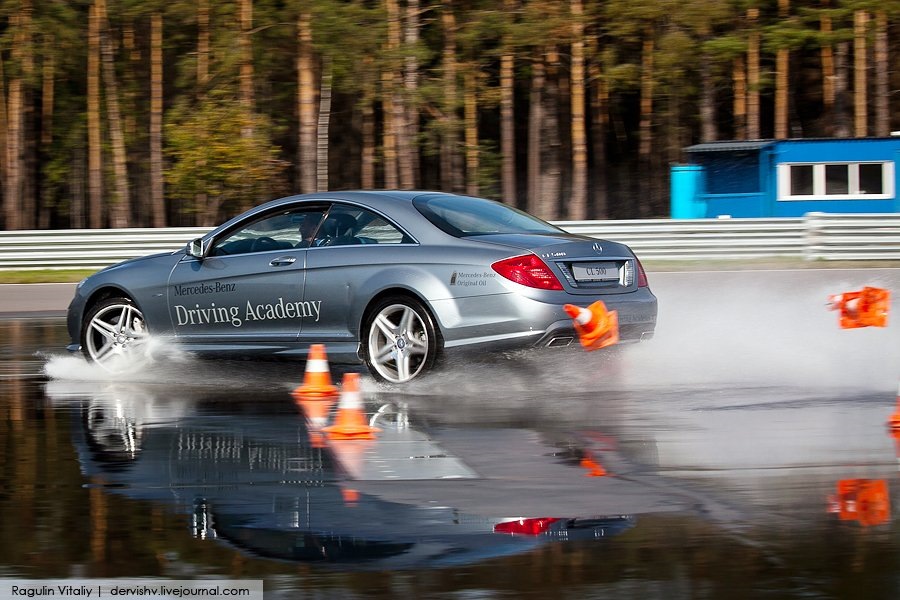 Mercedes driving. Автодром ФСО фото.