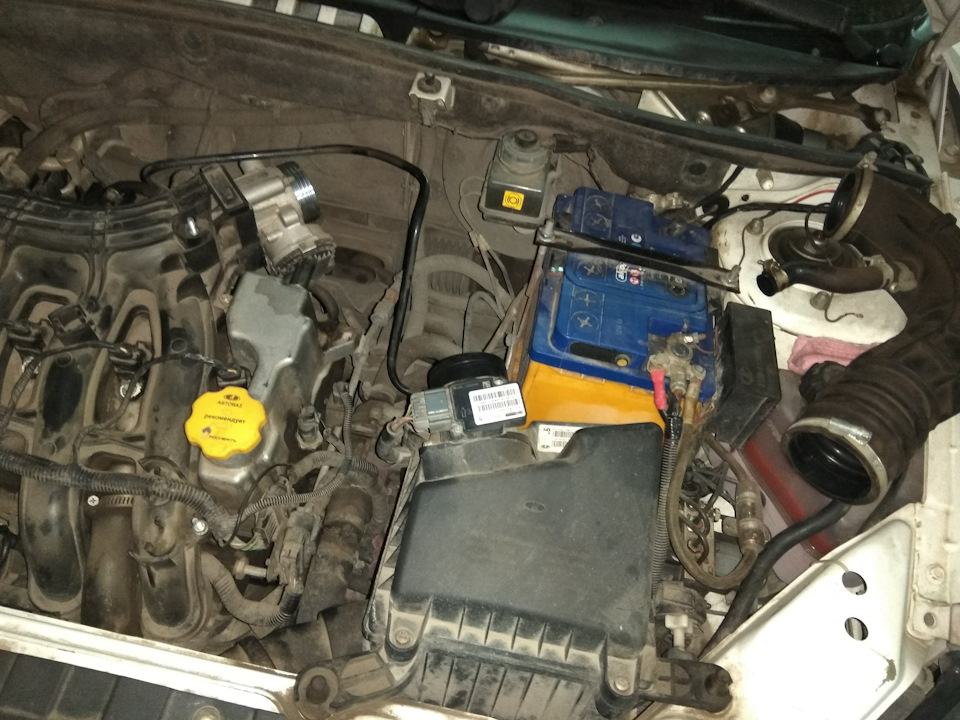 Чистка дроссельной заслонки 16v — Lada Гранта (1G), 1,6 л, 2012 года ...