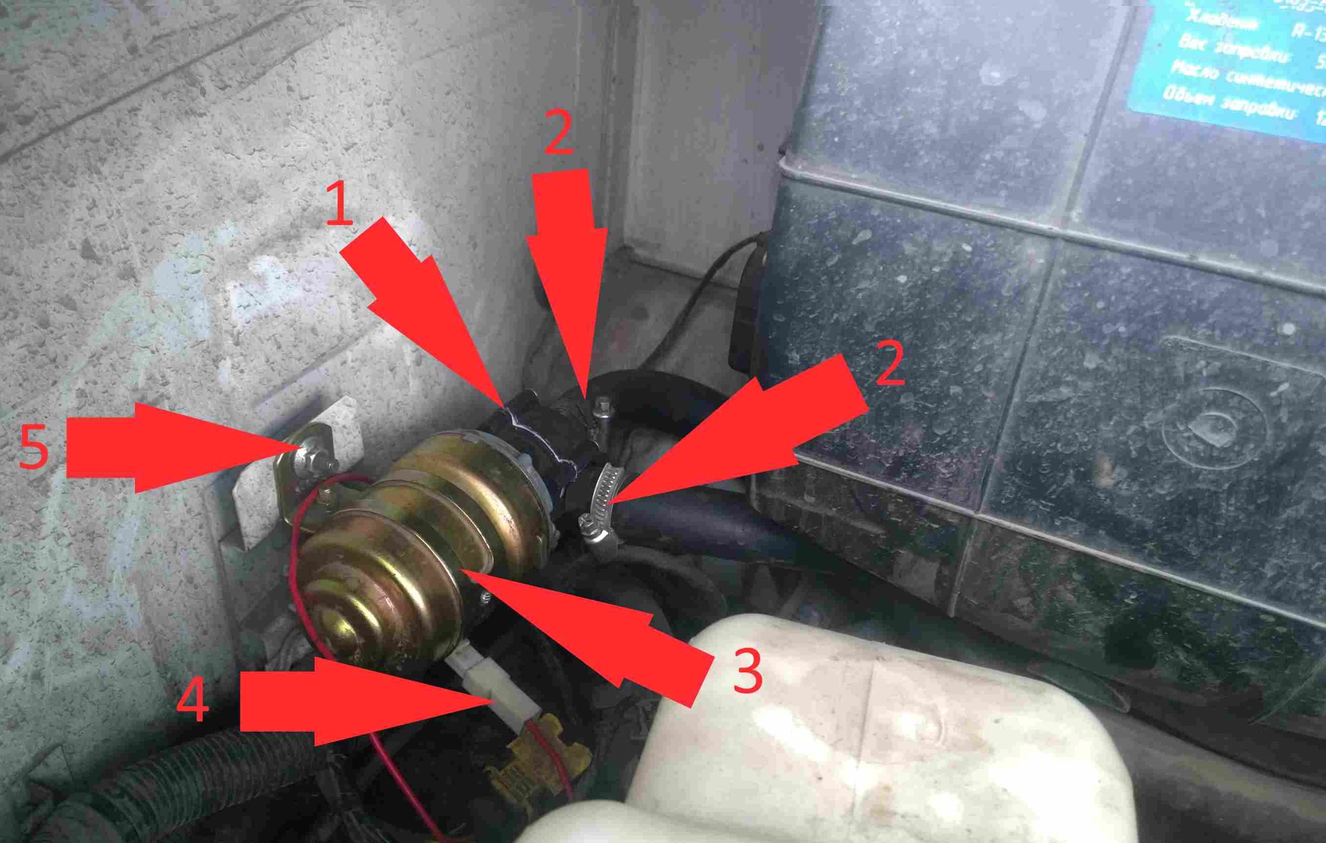 интересный девайс для стыковки шлангов — УАЗ Patriot, 2,7 л., 2013 года ...